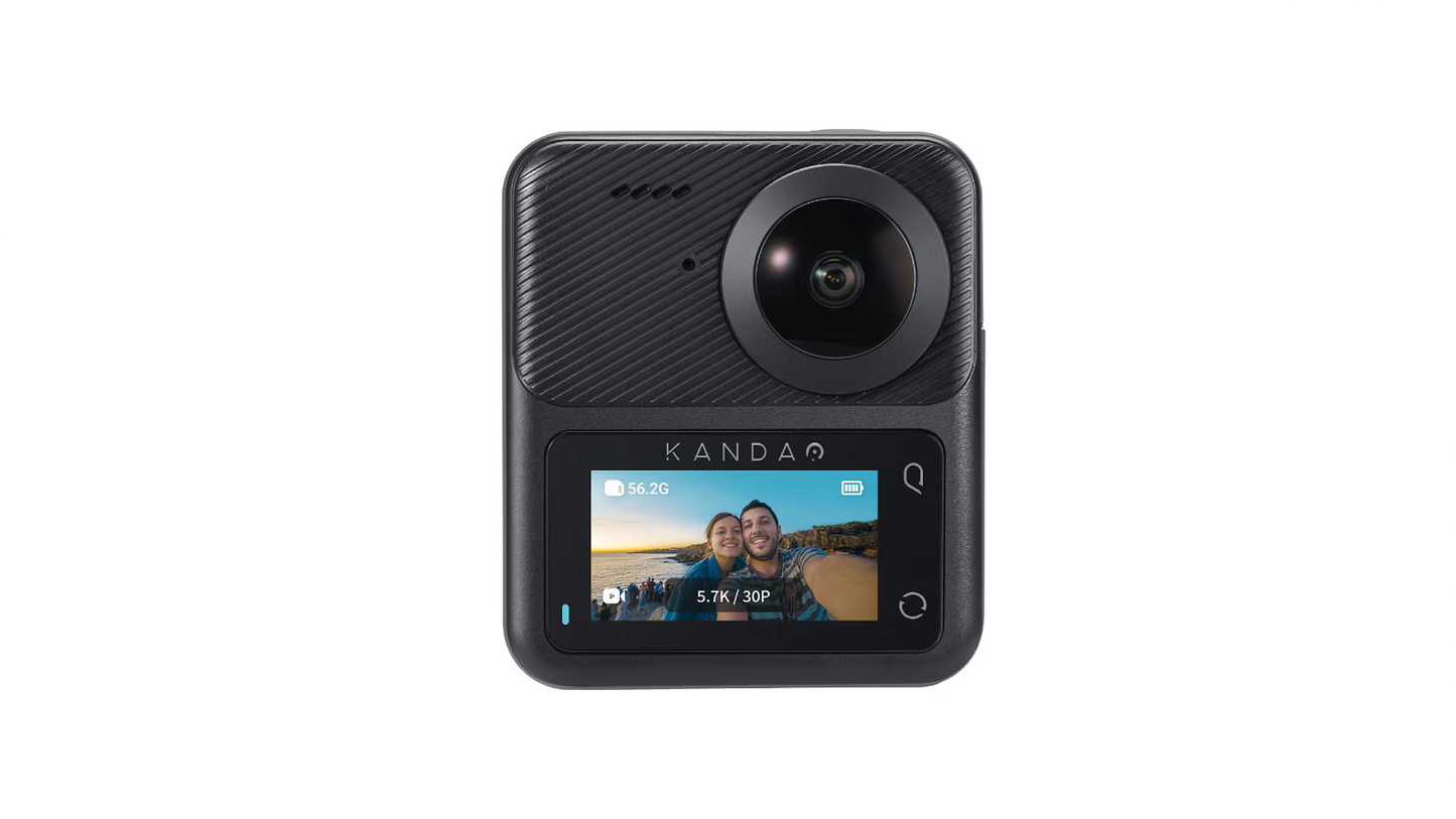 Kandao QooCam 3 旅遊套裝 5.7K 360 度全景運動相機套裝 - Q23G-02 香港行貨