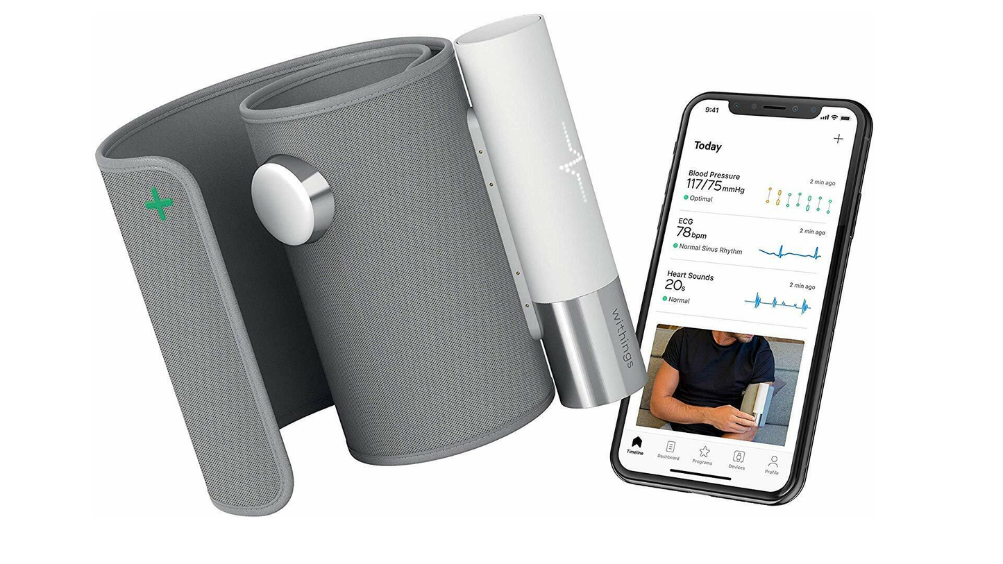 Withings BPM Core ECG+數碼聽診器的智能血壓計