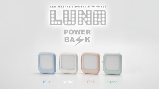 TORRII LUNA LED 補光燈磁吸行動電源 (4色)