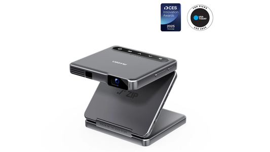 Aurzen ZIP 首創三折疊無線投影機