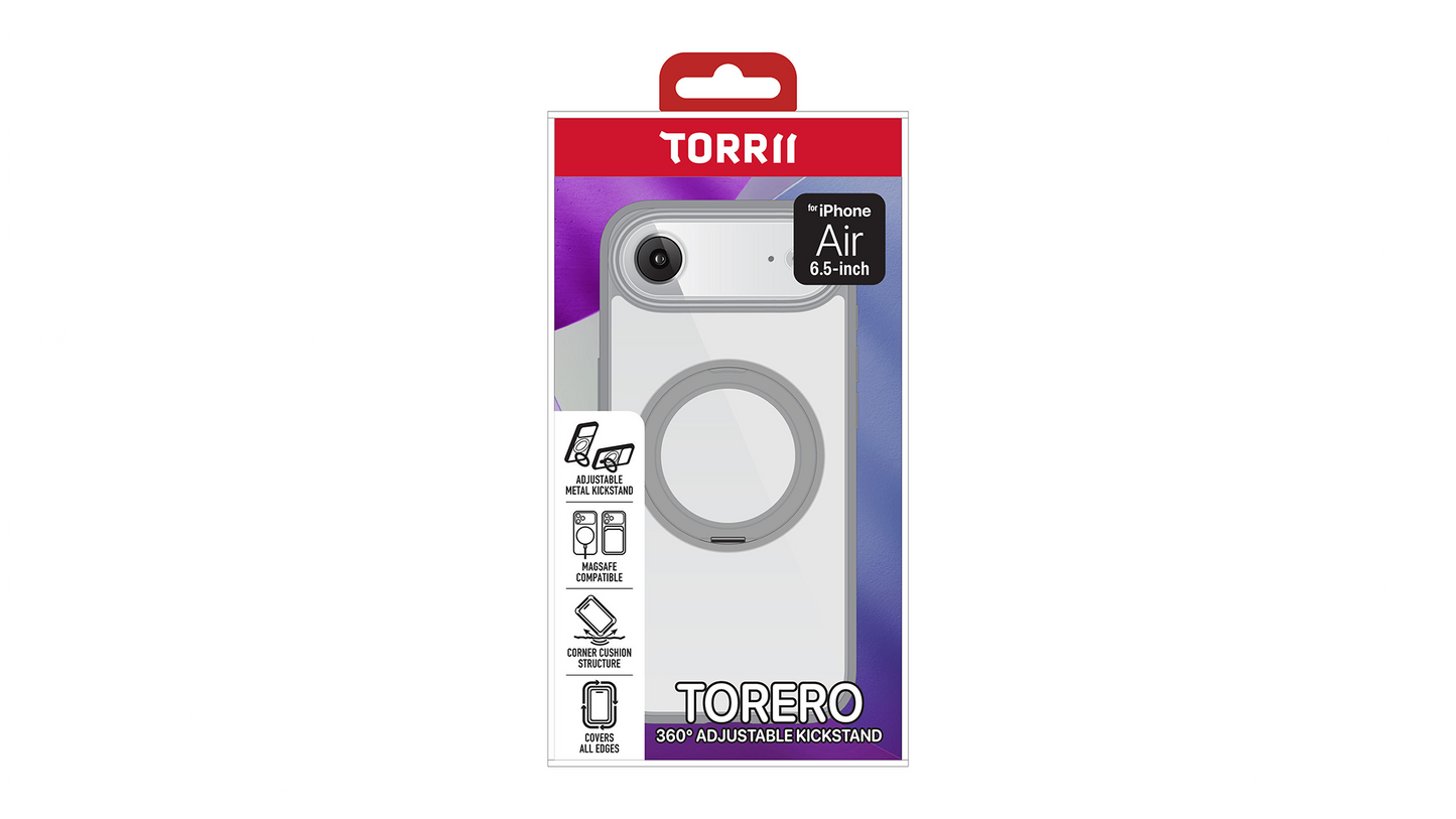 Torrii TORERO- iPhone 17  Air 磁吸支架防摔手機殼 (Mag+Stand)
