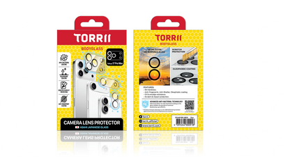 Torrii - iPhone 17 系列 BODYGLASS（抗菌）鏡頭保護貼