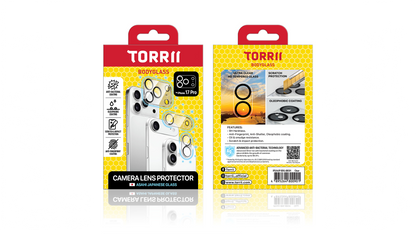 Torrii - iPhone 17 系列 BODYGLASS（抗菌）鏡頭保護貼
