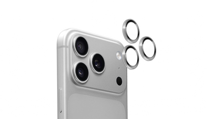 Torrii - iPhone 17 系列 BODYGLASS 鋁合金鏡頭環 (銀色/黑色)