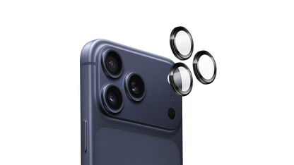 Torrii - iPhone 17 系列 BODYGLASS 鋁合金鏡頭環 (銀色/黑色)