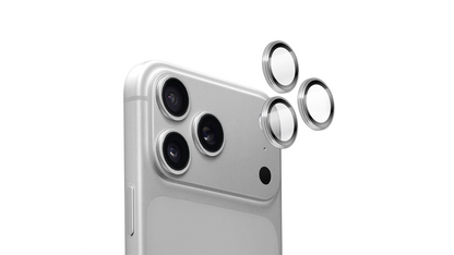 Torrii - iPhone 17 系列 BODYGLASS 鋁合金鏡頭環 (銀色/黑色)