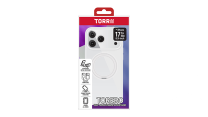 Torrii TORERO- iPhone 17 Pro Max 磁吸支架防摔手機殼 (Mag+Stand)