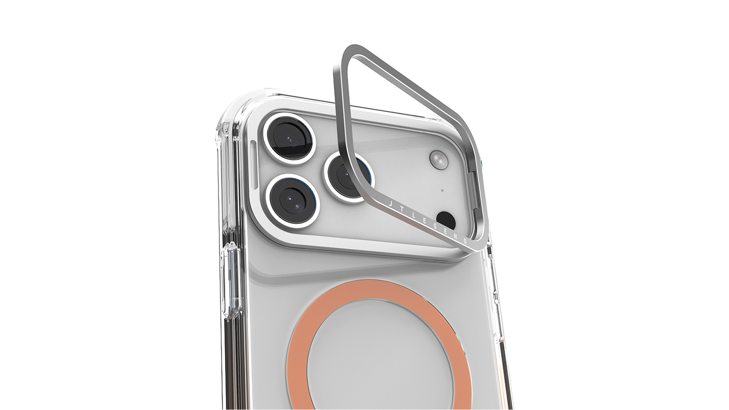 JTLEGEND iPhone 17 Pro  Aura Shield 防摔鏡頭支架磁吸保護殼