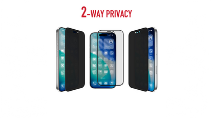 Torrii - iPhone 17 ProMax 【四向防窺 /雙向防窺 /全覆蓋】抗菌手機保護貼