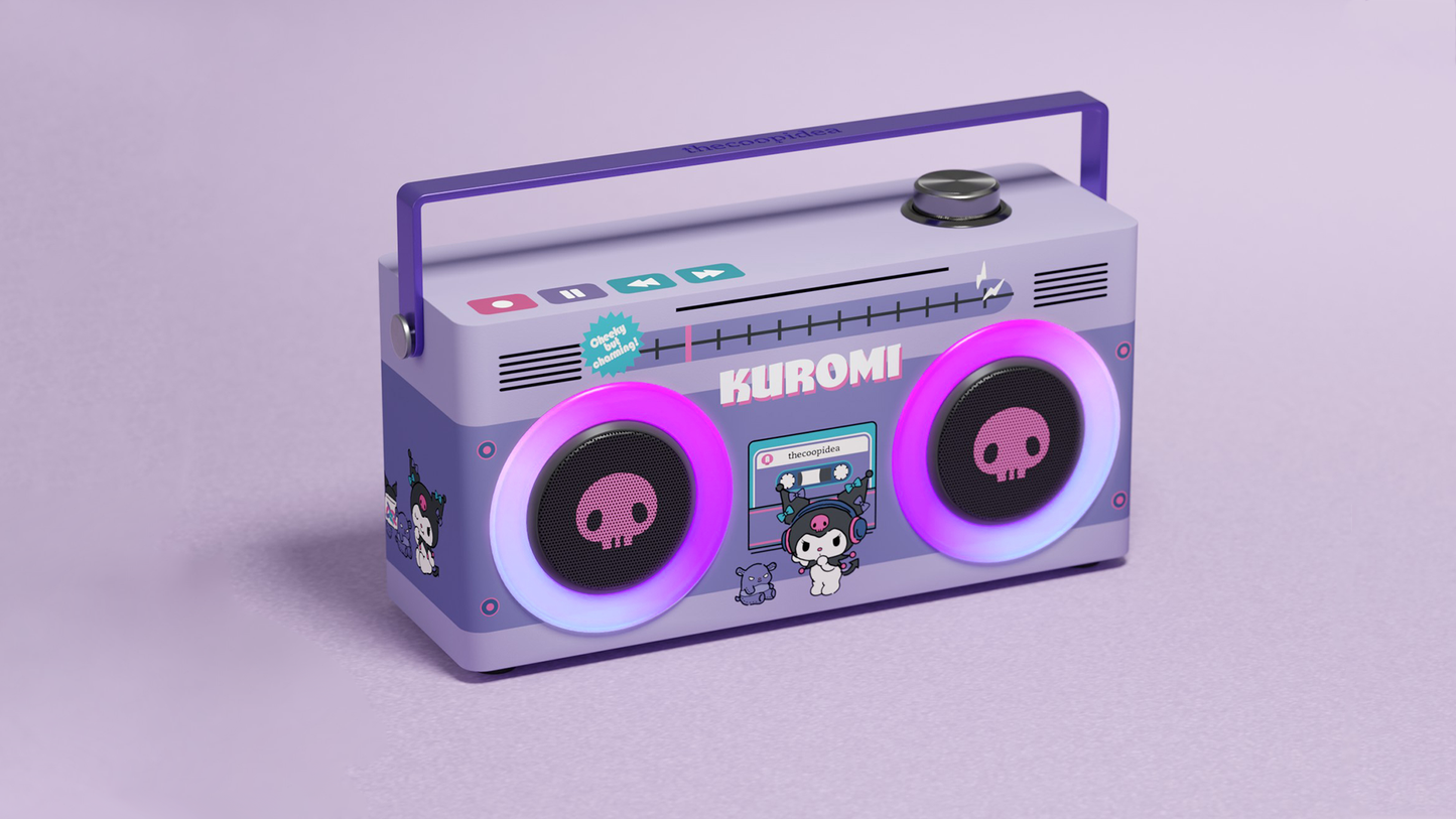 thecoopidea SANRIO BOOMBOX 卡式機造型無線藍牙喇叭