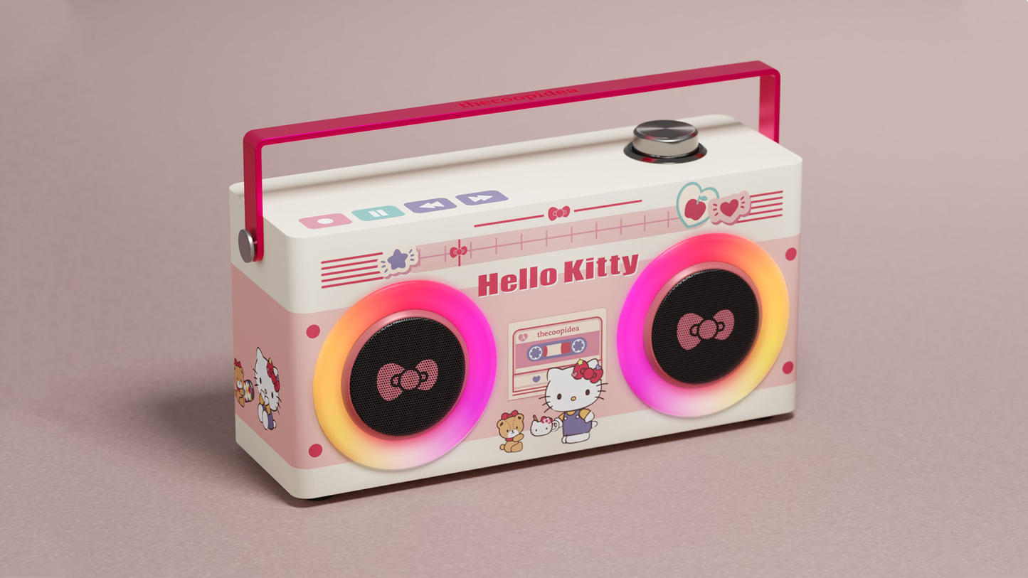 thecoopidea SANRIO BOOMBOX 卡式機造型無線藍牙喇叭