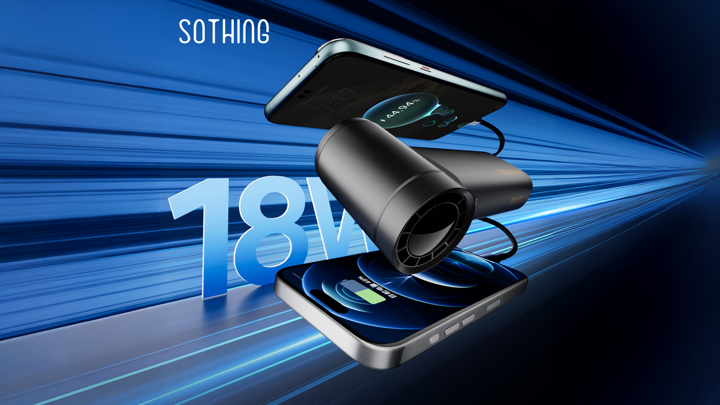 SOTHING 向物 流動電源高速手提風扇 引擎power (兩色)