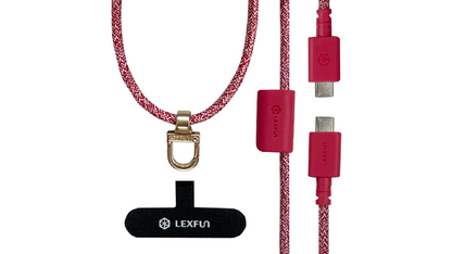 【預購】LEXFUN Power Sling 可調式充電線手機背帶 (USB-C/Lightning)