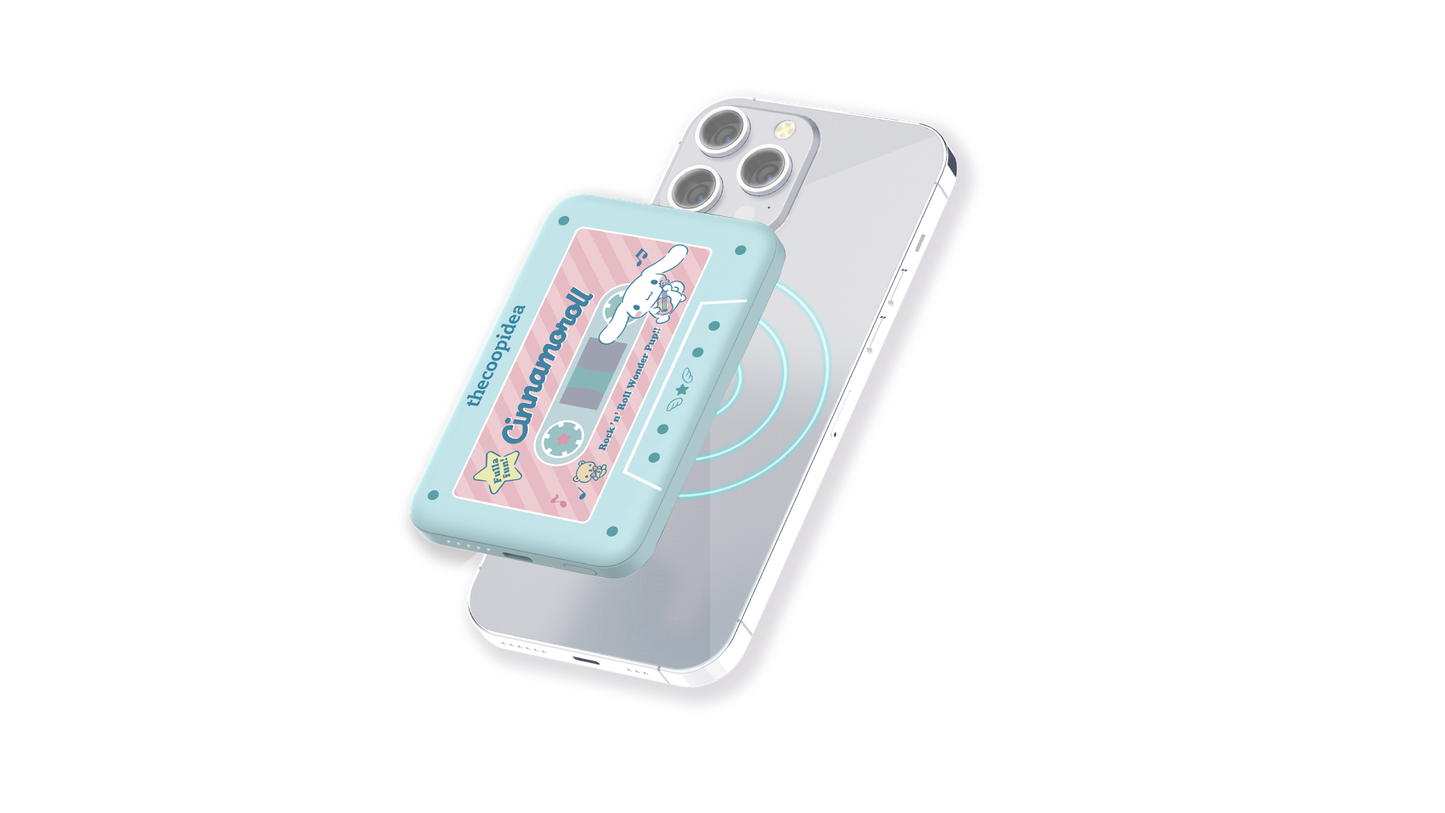 thecoopidea - Sanrio GUMMY M Magnetic 無線外置充電器(5000mAh)