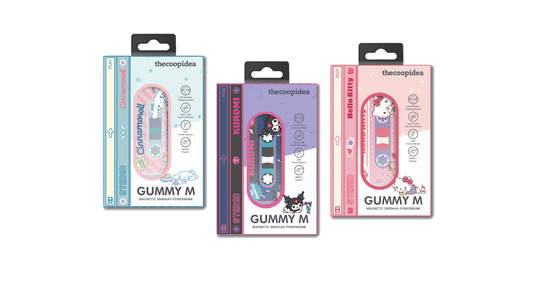 thecoopidea - Sanrio GUMMY M Magnetic 無線外置充電器(5000mAh)