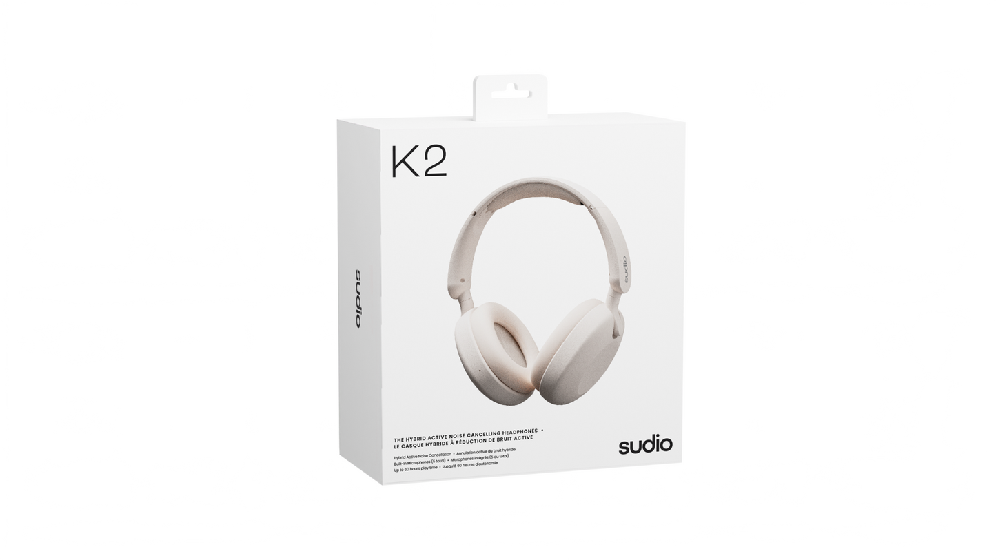 Sudio K2 混合式主動降噪耳罩式耳機(2色)