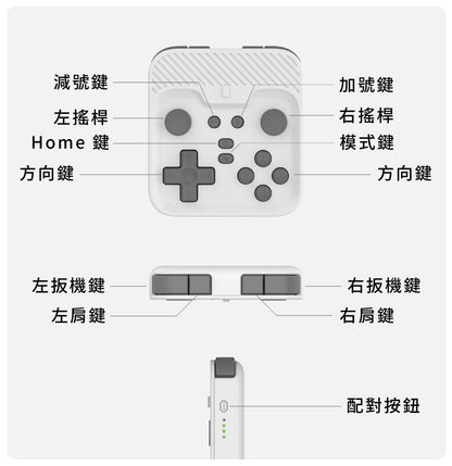 abxylute M4 MagSafe 磁吸遊戲手掣 專為 iPhone 和 Android 設計