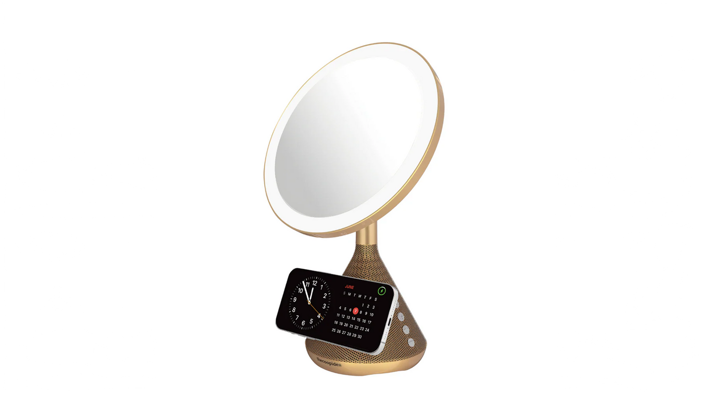 thecoopidea Mag Miroir 磁吸無線充電連藍牙喇叭多功能鏡