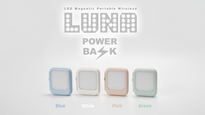 TORRII LUNA LED 補光燈磁吸行動電源 (4色)